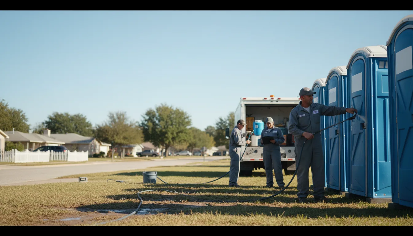 Long-Term Portable Toilet Rental in Beverly, OH near me